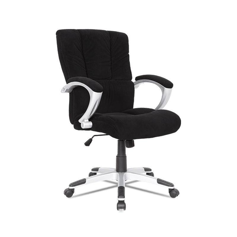 MC-7105 Ghế văn phòng điều hành vải nhung lưng giữa có thể điều chỉnh chiều cao